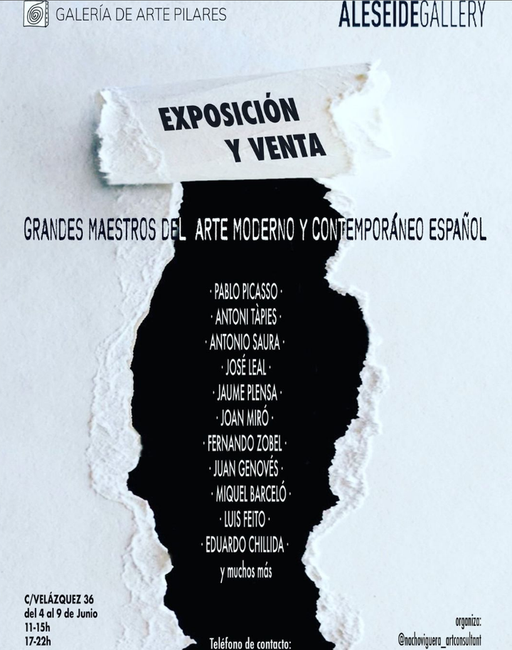 Madrid Acoge una Muestra Única de Arte Contemporáneo con Piezas Exclusivas de Renombrados Artistas Españoles